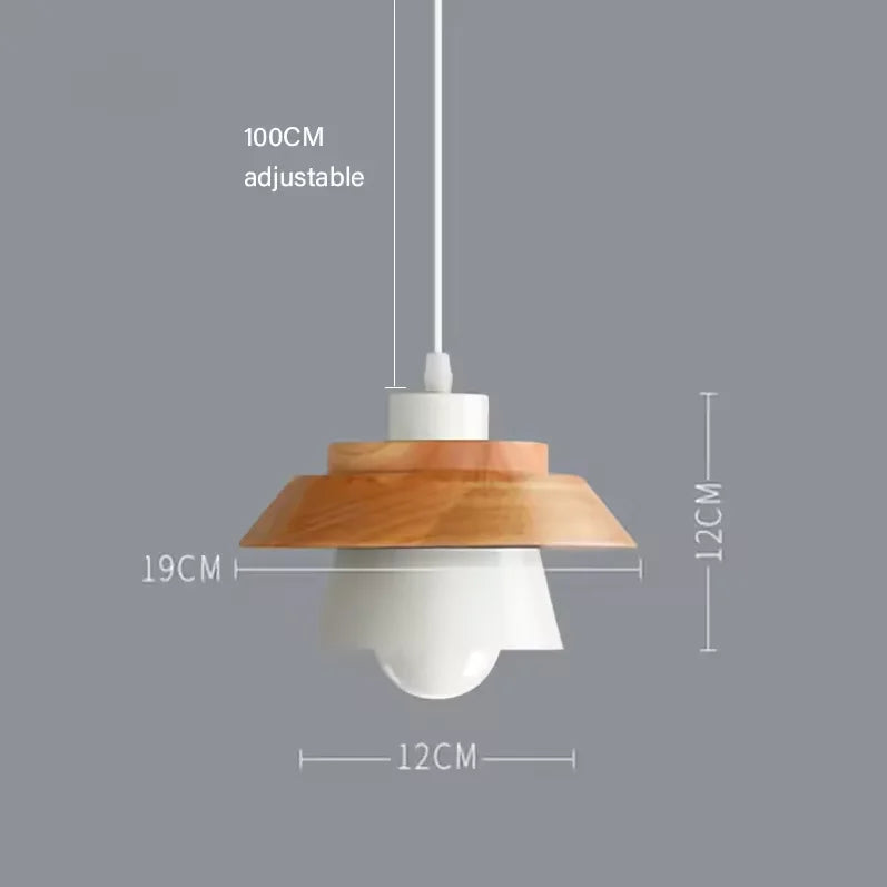 Suspensions luminaire colorées en forme de Macaron - Helio