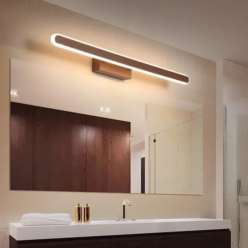 Applique murale design led pour miroir avec finitions modernes - Level