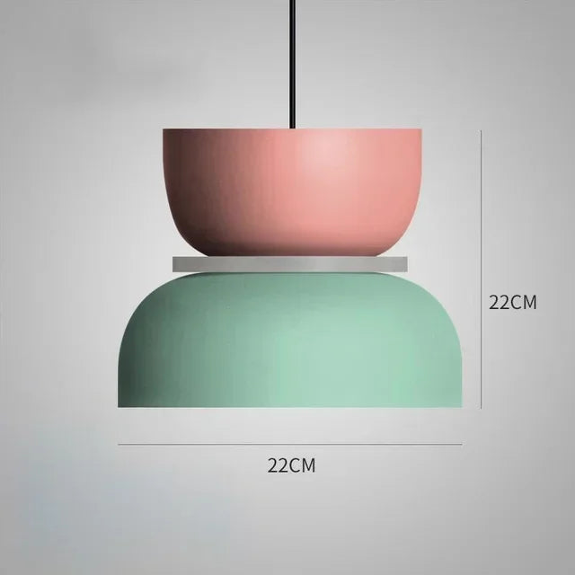 Suspension colorée de formes ludiques - Prisma