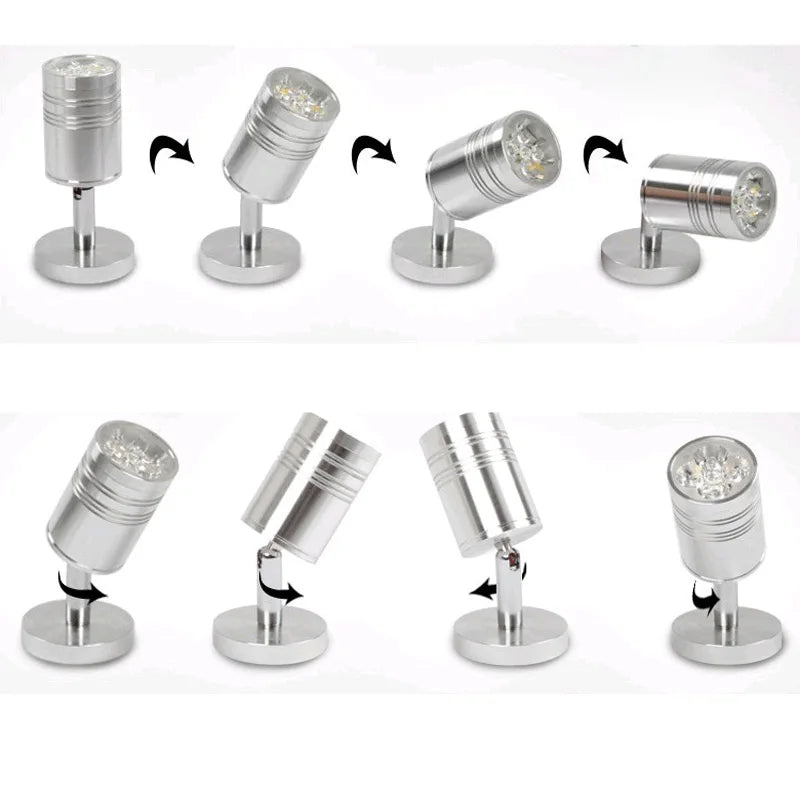 Applique murale lumineuse led rotatif pour armoire - Corex