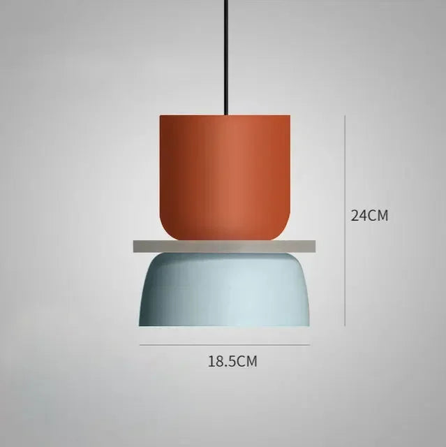 Suspension colorée de formes ludiques - Prisma