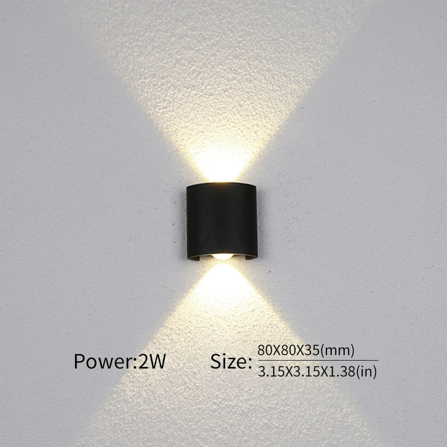 applique murale led extérieure étanche ip66 - Axion