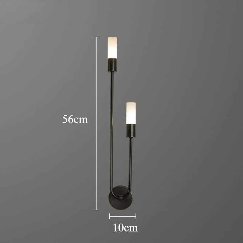 Applique murale design led minimaliste en forme de u - Quant