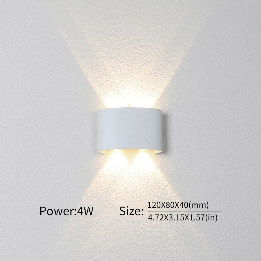 applique murale led extérieure étanche ip66 - Axion
