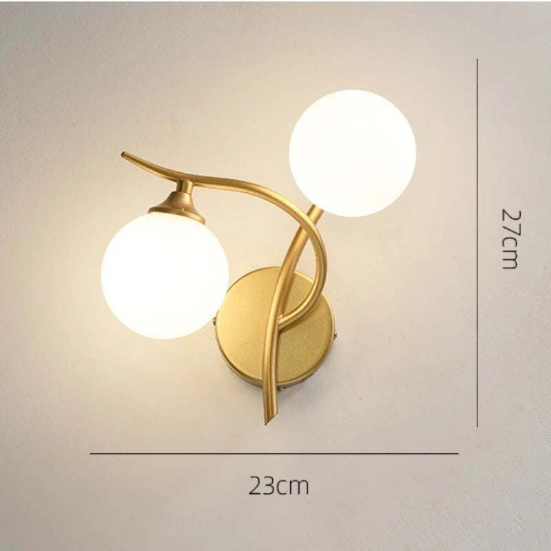 Applique murale moderne de style nordique en fer forgé - Structa