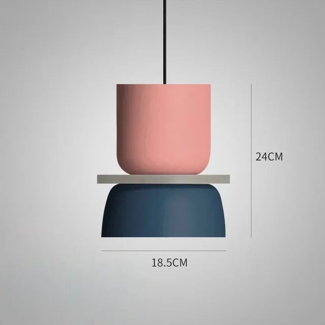 Suspension colorée de formes ludiques - Prisma