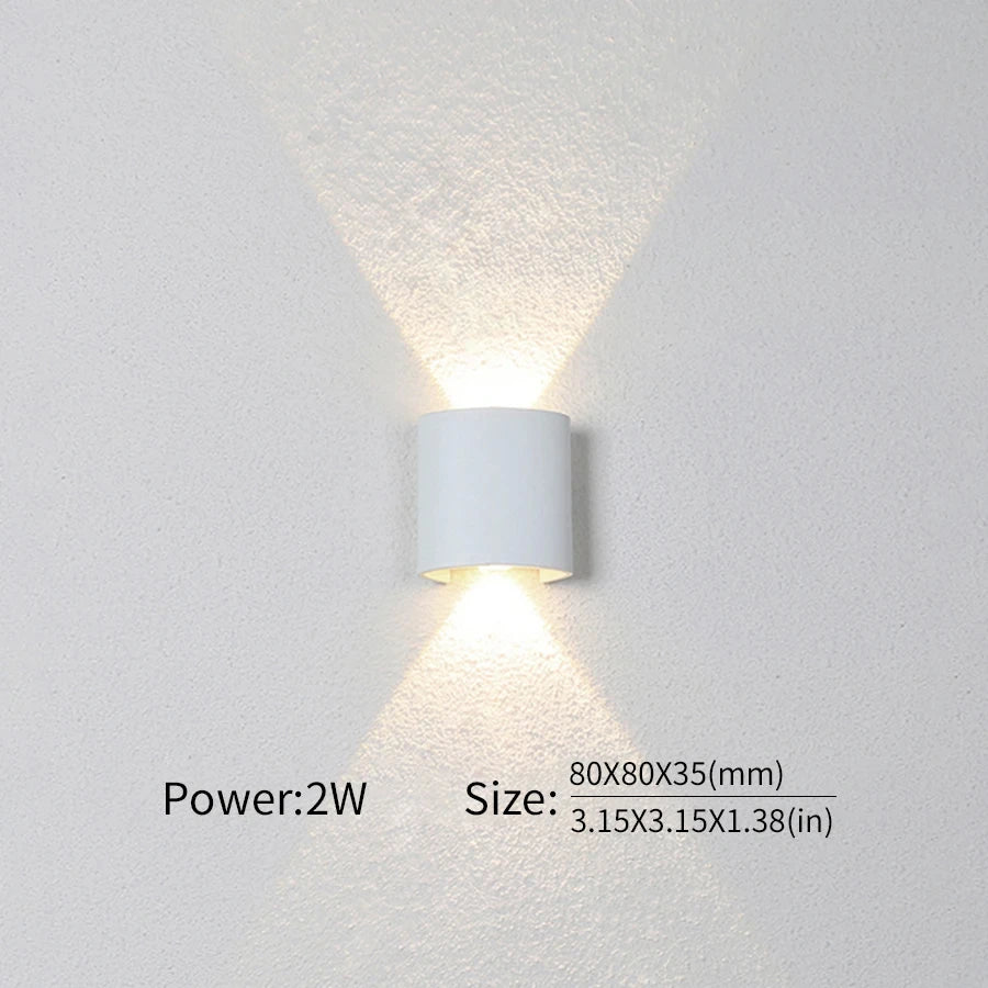 applique murale led extérieure étanche ip66 - Axion