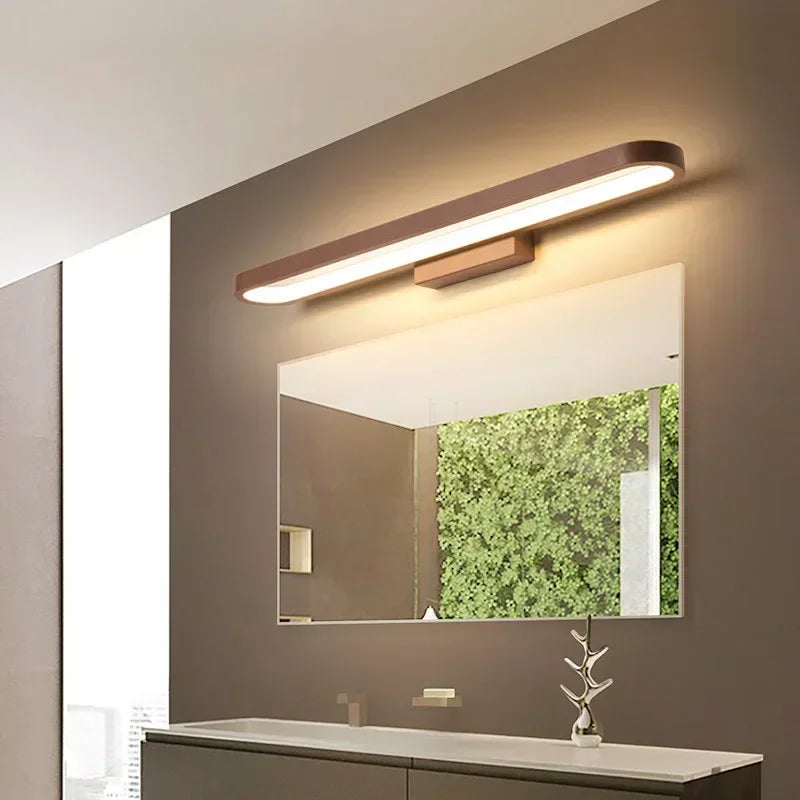 Applique murale design led pour miroir avec finitions modernes - Level