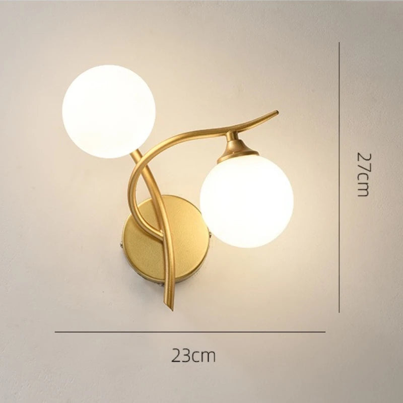 Applique murale moderne de style nordique en fer forgé - Structa