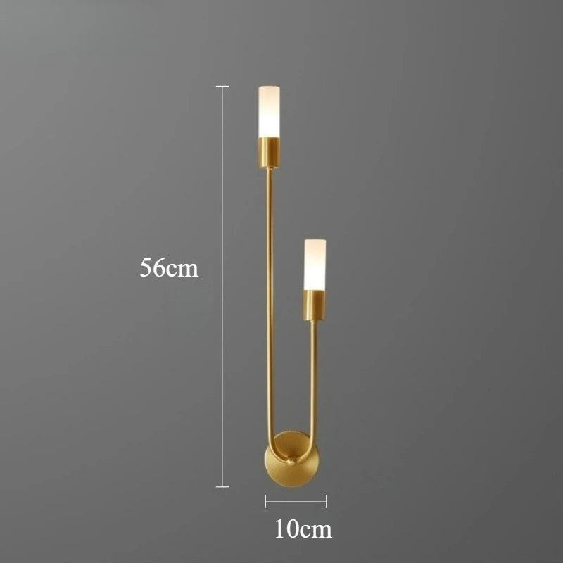 Applique murale design led minimaliste en forme de u - Quant