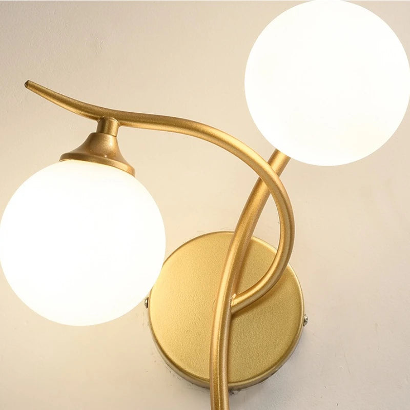 Applique murale moderne de style nordique en fer forgé - Structa