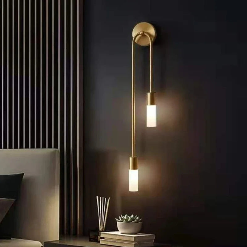 Applique murale design led minimaliste en forme de u - Quant