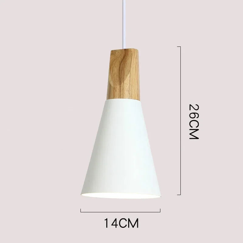 Suspension design à led en verre coloré - Solis