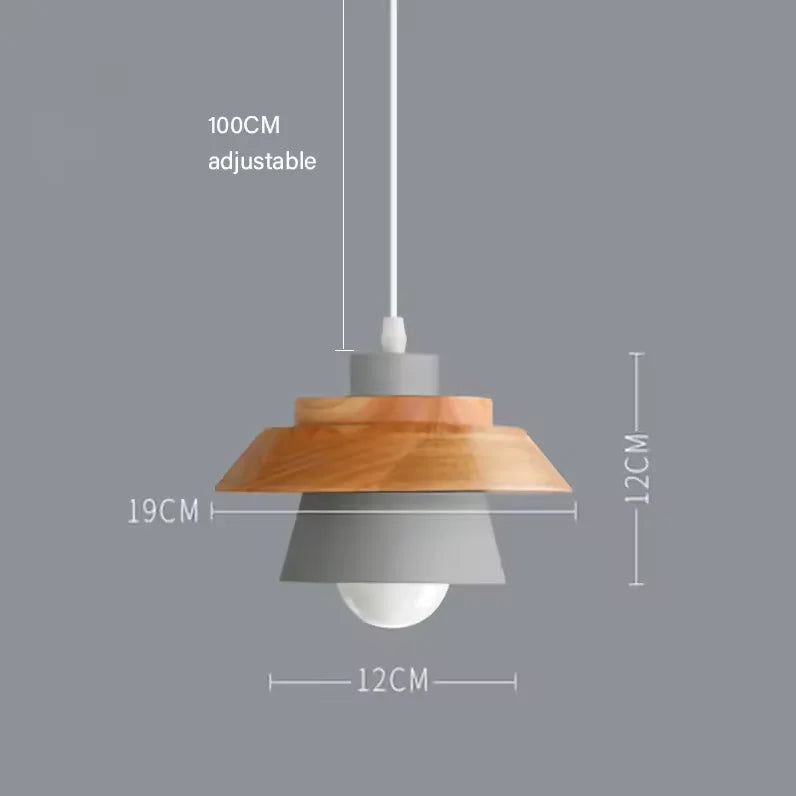 Suspensions luminaire colorées en forme de Macaron - Helio