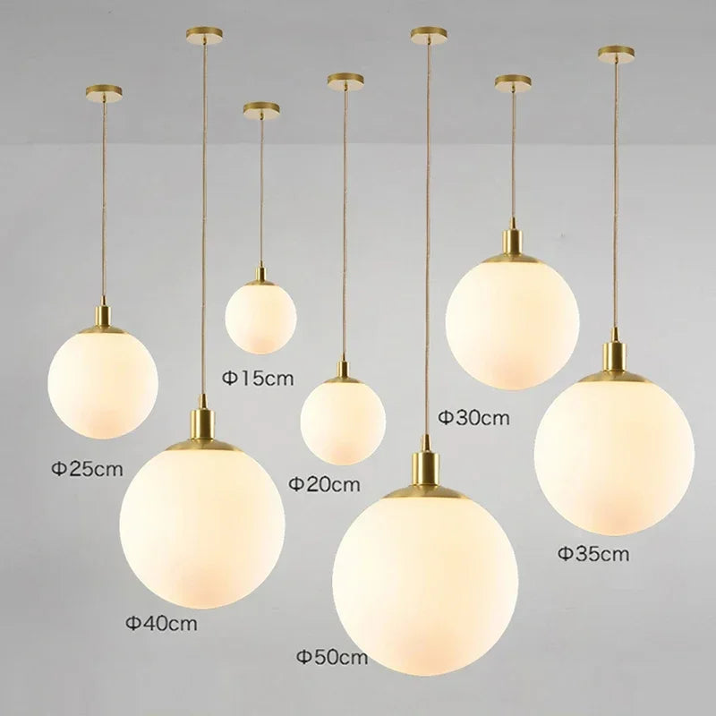 lustre de chambre nordique LED - Orion