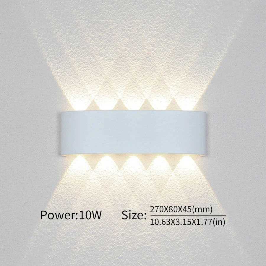applique murale led extérieure étanche ip66 - Axion