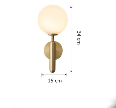 Applique murale dorée (plusieurs modèles) - Secta