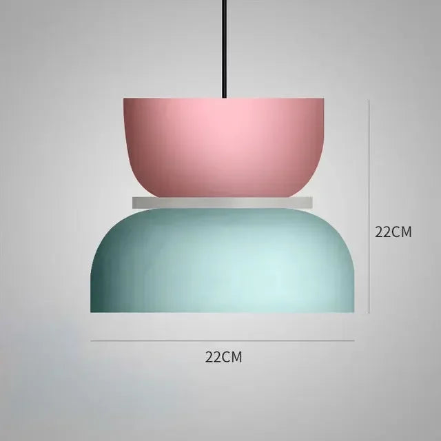 Suspension colorée de formes ludiques - Prisma