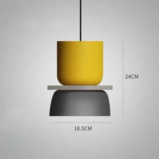 Suspension colorée de formes ludiques - Prisma