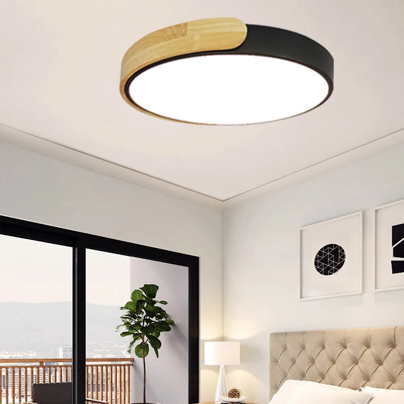 Plafonniers LED ultra-fins pour salon - Linea