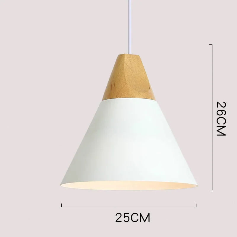 Suspension design à led en verre coloré - Solis
