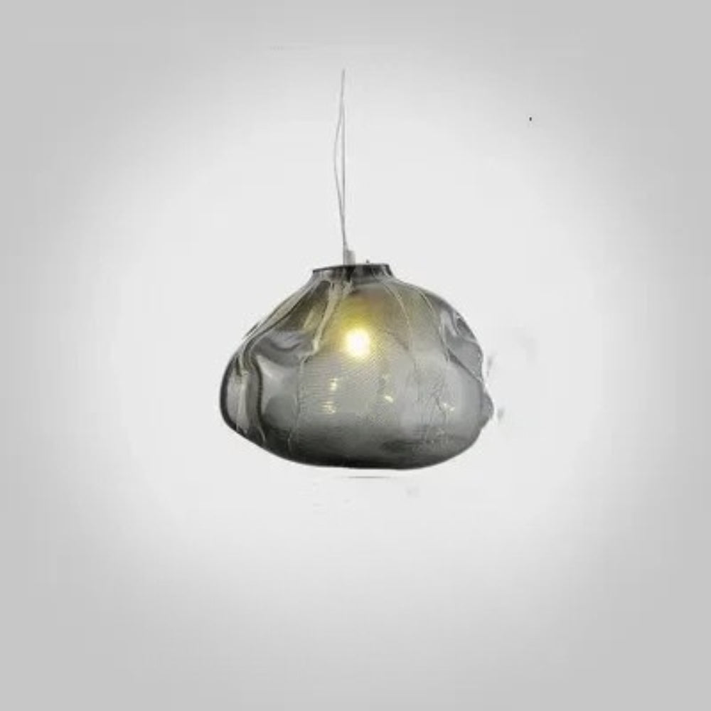 Suspension design à led en verre soufflé - Illuma
