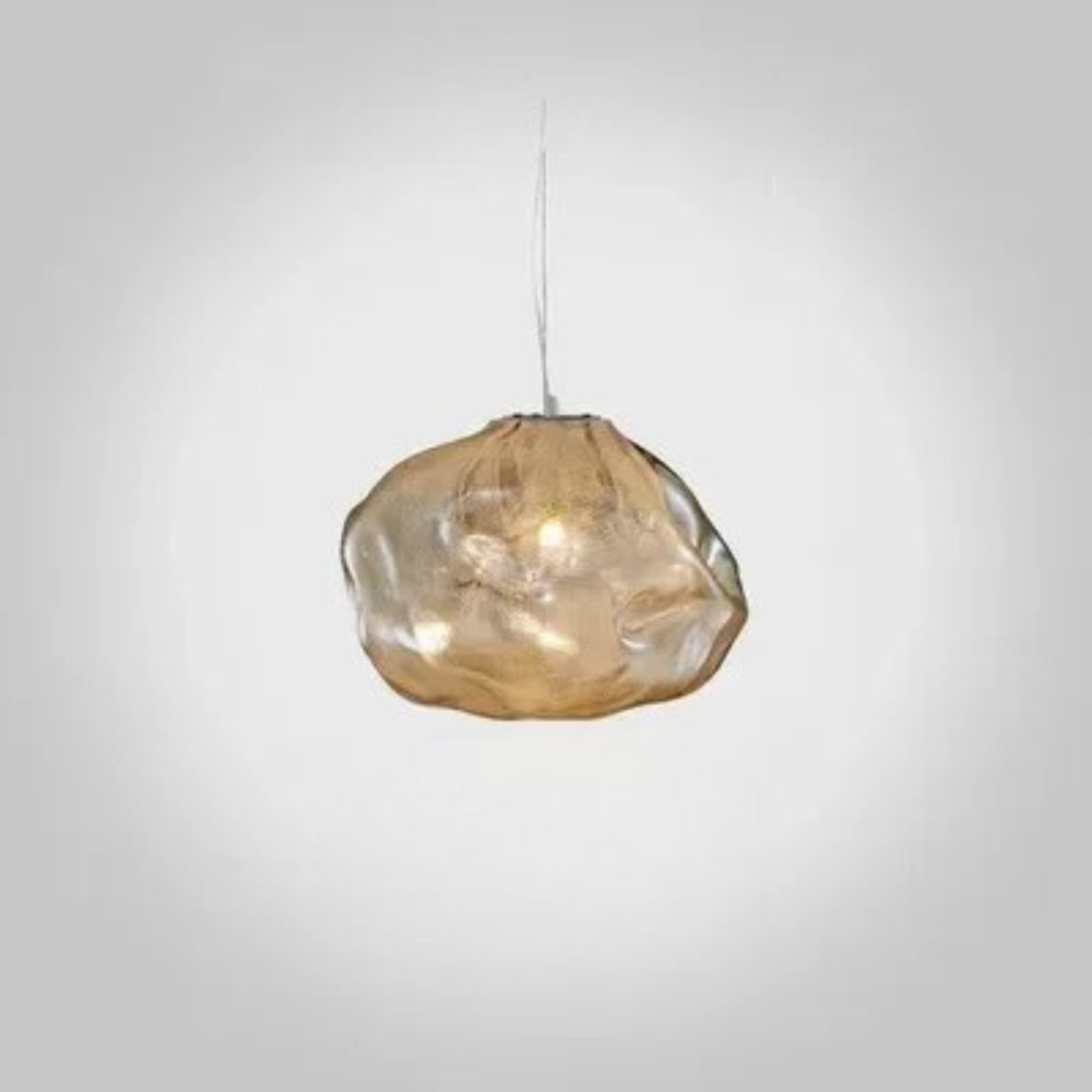 Suspension design à led en verre soufflé - Illuma