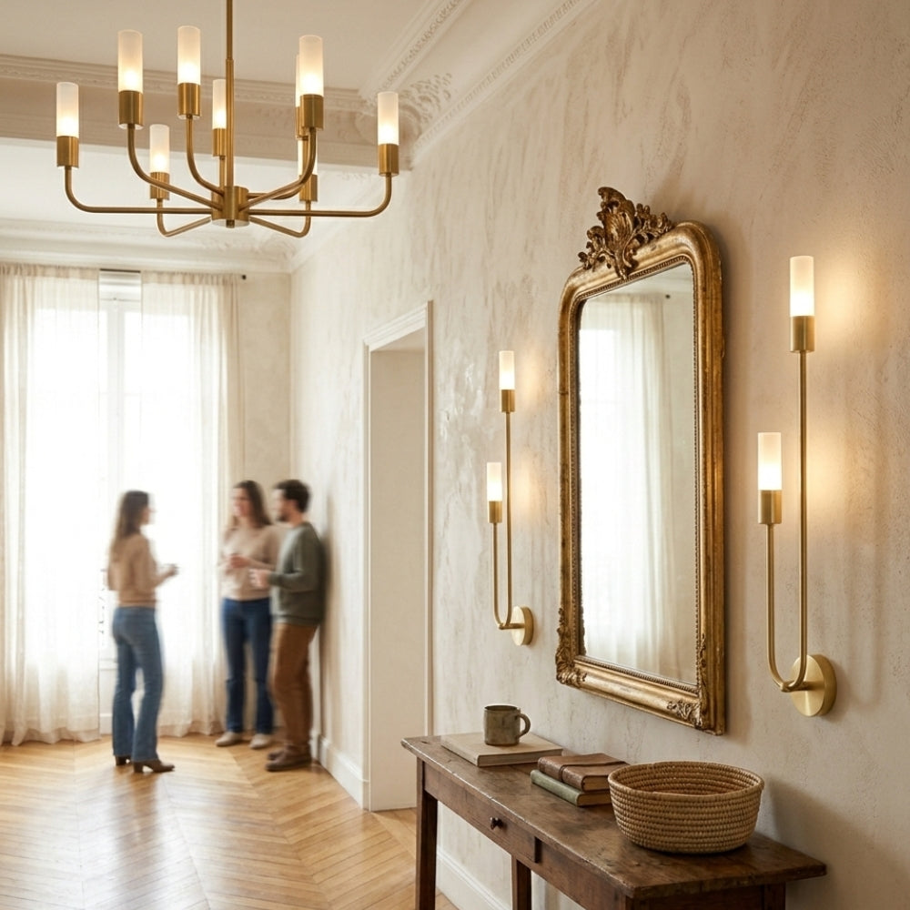Applique murale design led minimaliste en forme de u - Quant