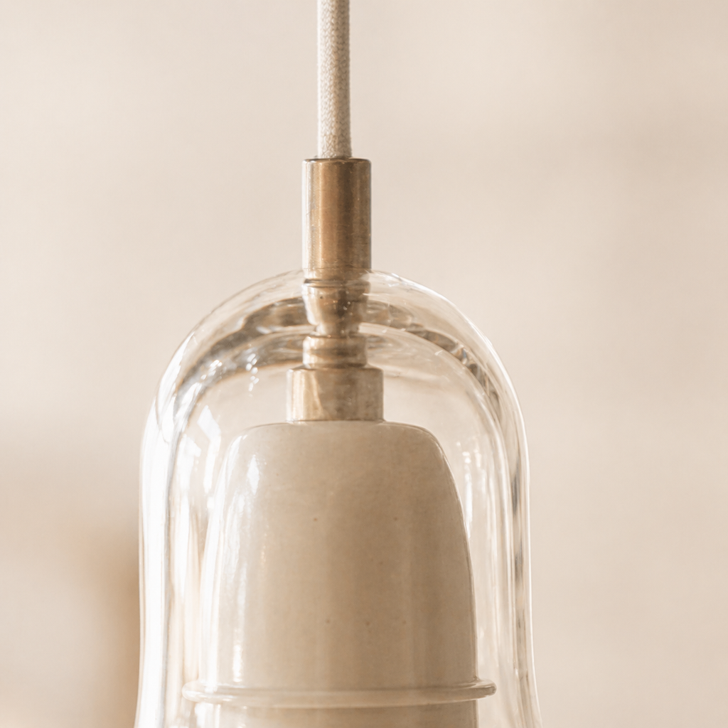 Suspension design led en verre loft - Marine