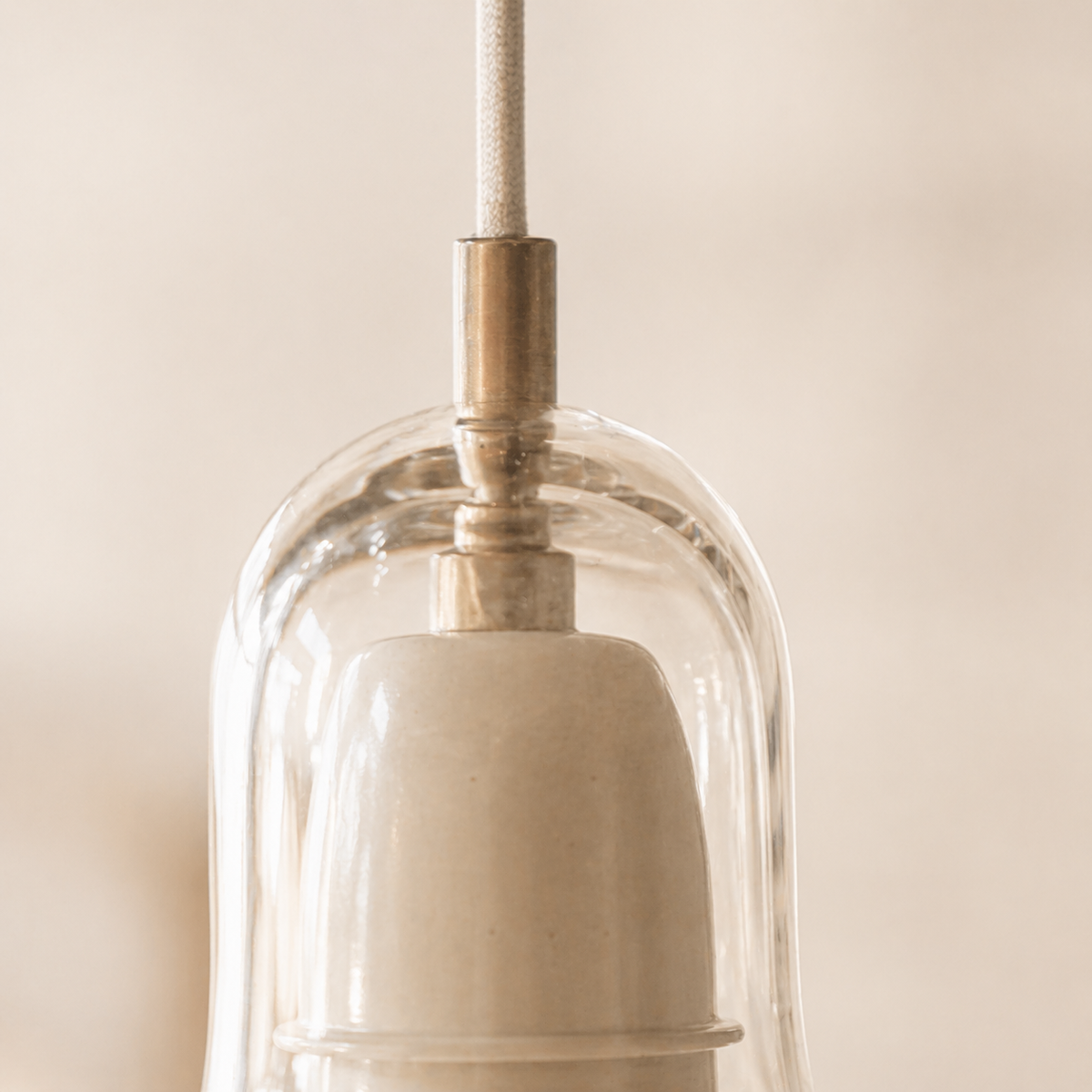 Suspension design led en verre loft - Marine