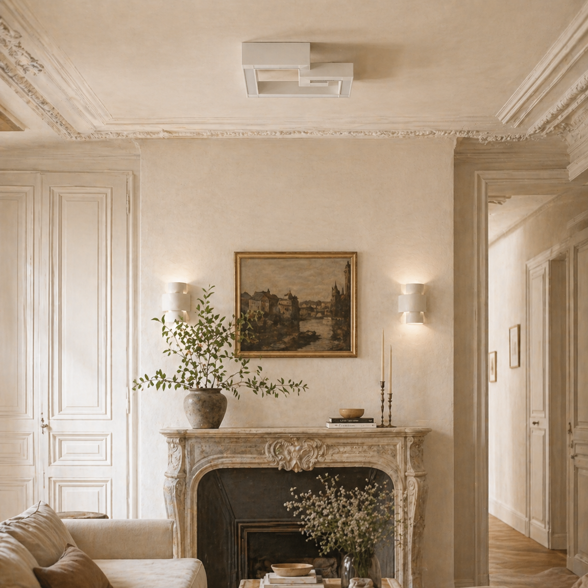 Plafonnier design led géométrique - Modulx