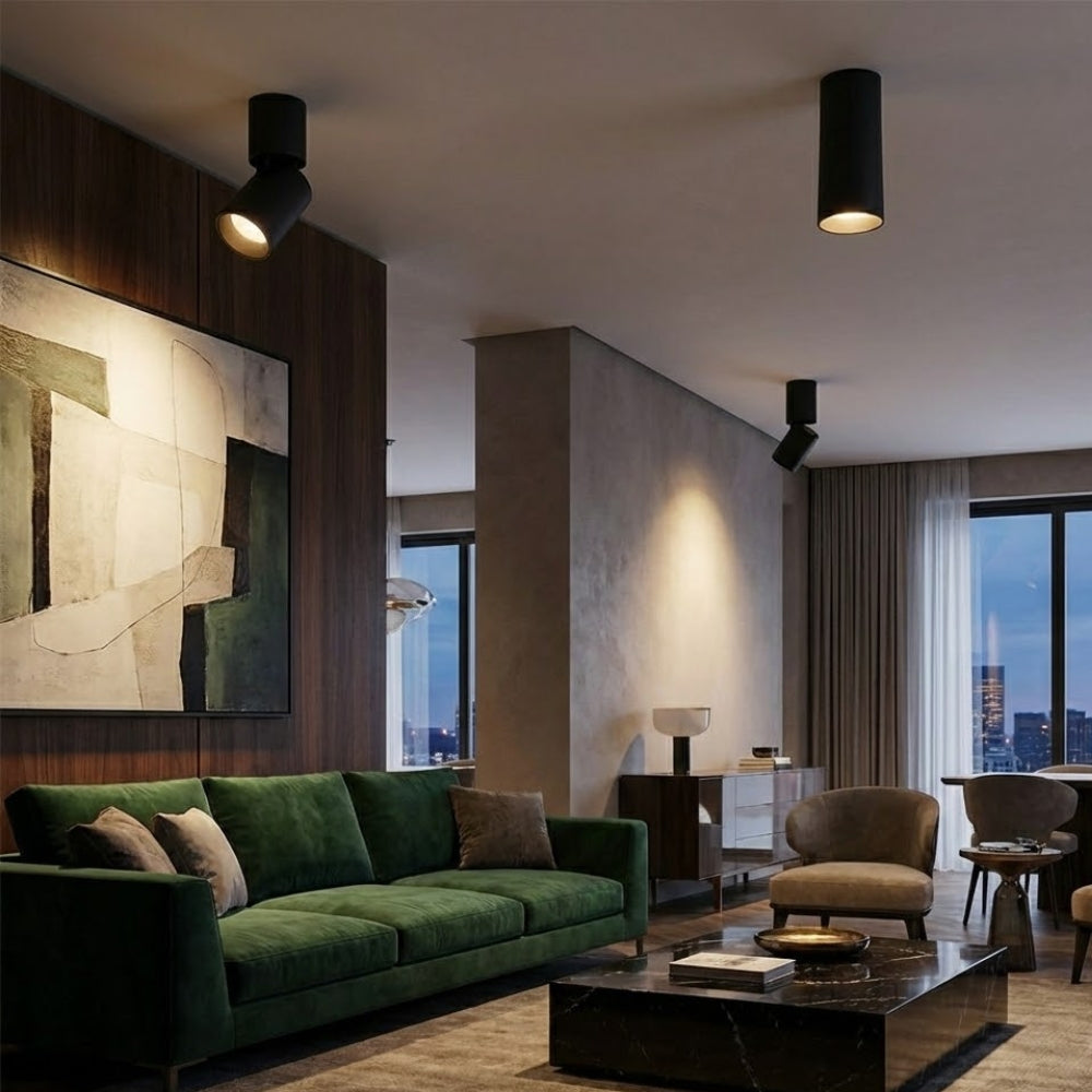 Cylindre de spots à led orientables - Struct