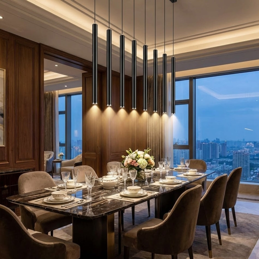 Suspension led en tube cylindre - Struct