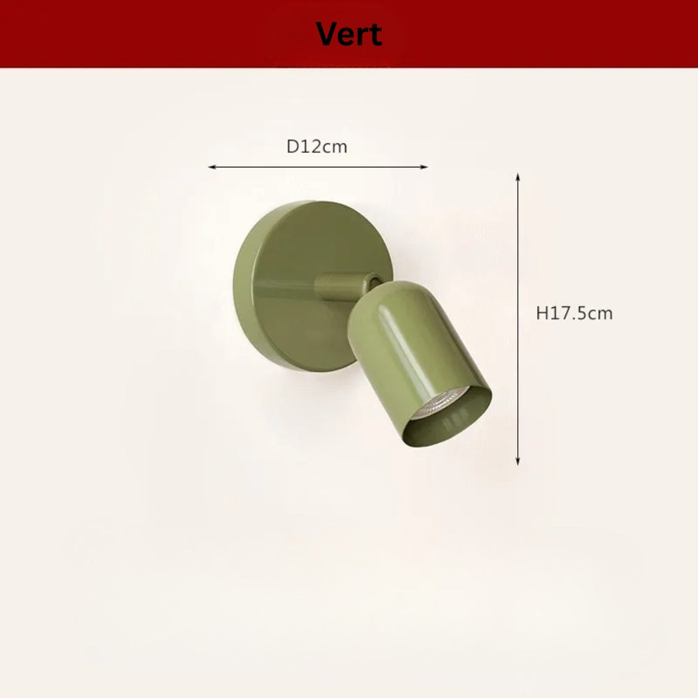 Applique murale minimaliste macaron nordique pour décoration intérieur - Aquila