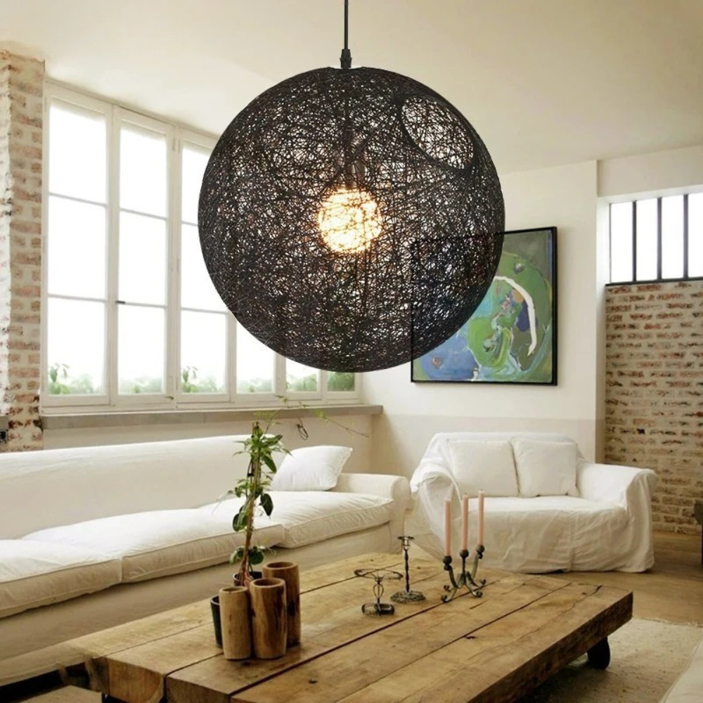 lustre en boule papier - Volum