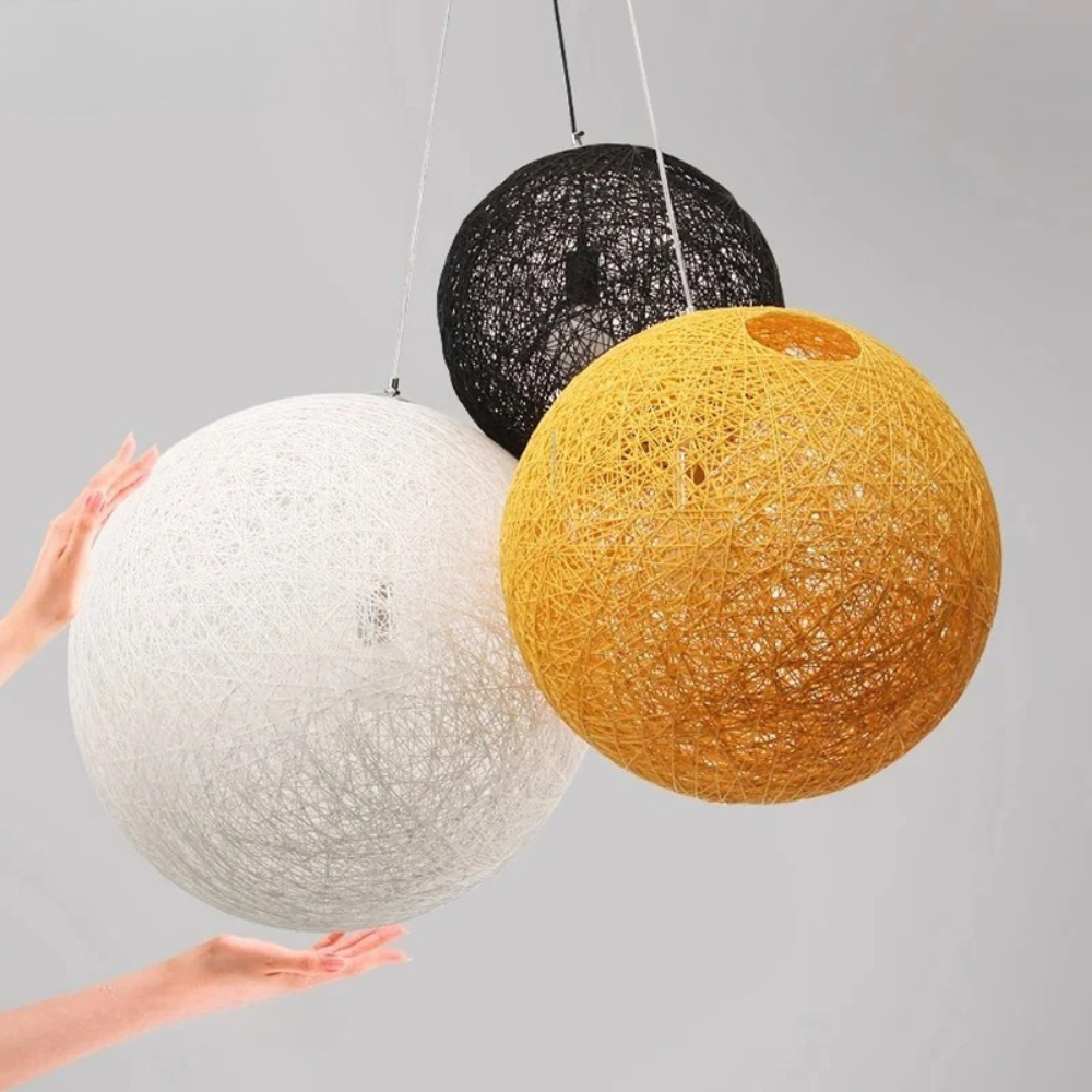 lustre en boule papier - Volum