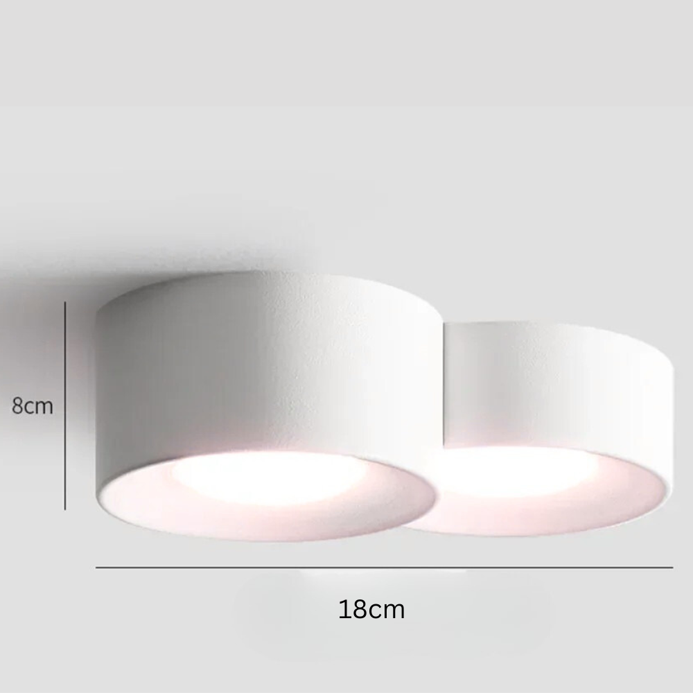 Plafonnier moderne led cylindre spot minimalisme - Scala