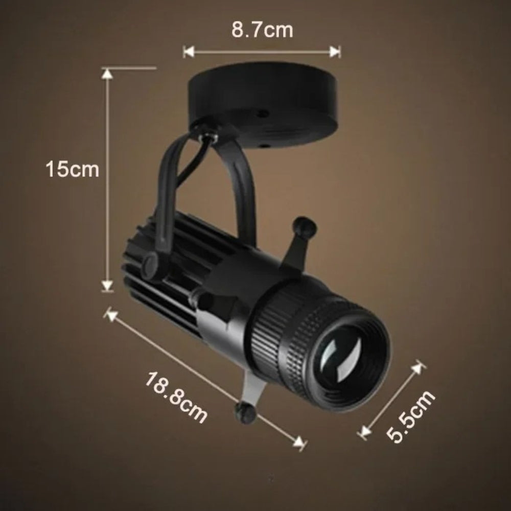 Spot dirigeable led à ouverture réglable - Ion